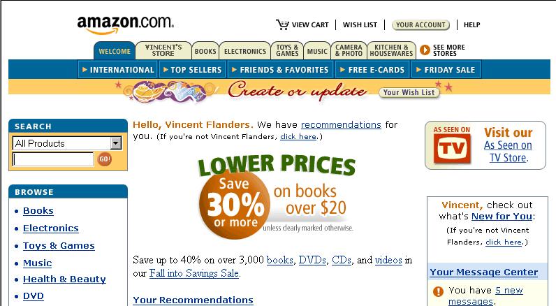 Amazon October 2002