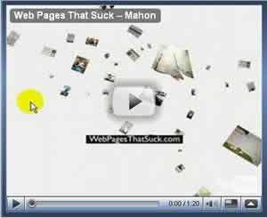The Mathew Mahon web site sucks