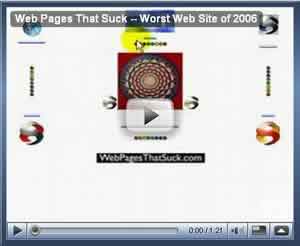 The worst navigation web site of 2006