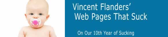 Vincent Flanders' Web Pages That Suck