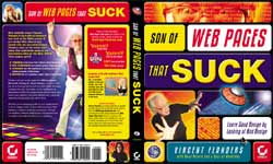 My current book is Son of web pages that suck